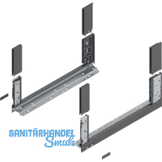 BLUM LEGRABOX free SET H�he C, TIP-ON, 70kg, NL 650, Oriongrau