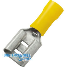 Flachsteckhülse 9,5x1,2 Querschnitt 2.5 - 6 mm² isoliert blau Flachsteckhülse 9,5x1,2 Querschnitt 2.5 - 6 mm² isoliert blau