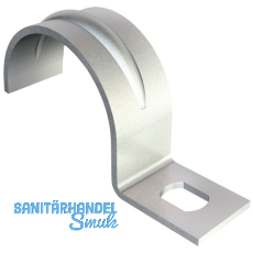 Befestigungsschelle 604 Leicht, Stahl verzinkt f�r Kabel � 5 mm