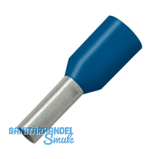 Aderendh�lse 0,75x6/12 PA isol.blau