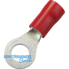 Ringkabelschuh M10 Querschnitt 0,5 - 1,5 mm� isoliert rot