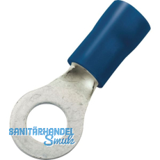 Ringkabelschuh M8 Querschnitt 1 - 2,5 mm² isoliert blau Ringkabelschuh M8 Querschnitt 1 - 2,5 mm² isoliert blau
