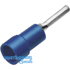 Stiftkabelschuh 2,5mm� isoliert blau