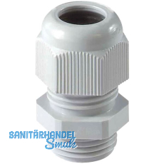 Kabelverschraubung M16x1,5 RAL 7035 lichtgrau, SW20/20L Kabelverschraubung M16x1,5 RAL 7035 lichtgrau, SW20/20L