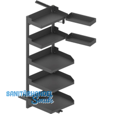 PEKA Pleno Maxi Plus Set 600-1600 rechts Anthrazit