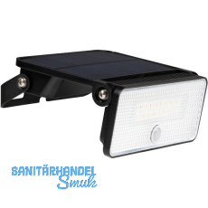LED`S LIGHT Solar Wandleuchte mit Sensor, IP54, 4000K neutralweiß, schwarz LED`S LIGHT Solar Wandleuchte mit Sensor, IP54, 4000K neutralweiß, schwarz