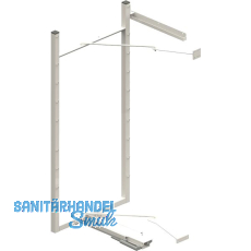 PEKA Hochschrankauszug Pleno Maxi 600-1300 Weiß PEKA Hochschrankauszug Pleno Maxi 600-1300 Weiß