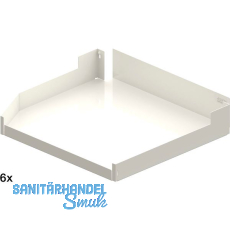 PEKA Einhängetablar-Set Liro 600-1900 links Pleno Maxi Standard Weiß PEKA Einhängetablar-Set Liro 600-1900 links Pleno Maxi Standard Weiß