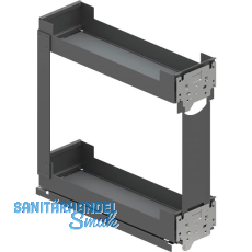 PEKA Unterschrankauszug Pinello Cargo 200 Anthrazit PEKA Unterschrankauszug Pinello Cargo 200 Anthrazit