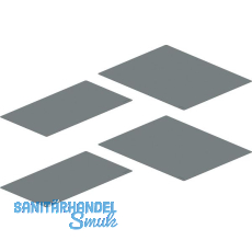 PEKA Antirutschmatten-Set Silikon 400 Magic Corner Standard Walnussgrau PEKA Antirutschmatten-Set Silikon 400 Magic Corner Standard Walnussgrau