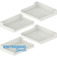 PEKA Einhängetablar-Set Liro 500 Magic Corner Standard Weiß PEKA Einhängetablar-Set Liro 500 Magic Corner Standard Weiß