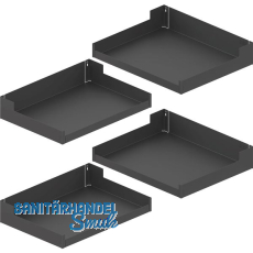 PEKA Einhängetablar-Set Liro 500 Magic Corner Standard Anthrazit PEKA Einhängetablar-Set Liro 500 Magic Corner Standard Anthrazit