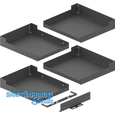 PEKA Einh�ngetablar-Set Liro 500 Magic Corner Comfort Anthrazit