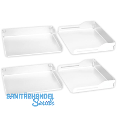 PEKA Einhängetablar-Set Libell 400 Magic Corner Standard Weiß PEKA Einhängetablar-Set Libell 400 Magic Corner Standard Weiß