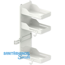 PEKA Putzschrankregal Sesam Standard, Stahlblech Wei�