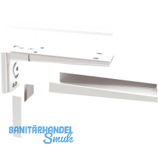 PEKA Glastablartr�ger Pecasa Stahlblech Feinstruktur wei�