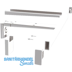 PEKA Kleiderstange 850 mm Pecasa Stahlblech mit Feinstruktur weiß PEKA Kleiderstange 850 mm Pecasa Stahlblech mit Feinstruktur weiß