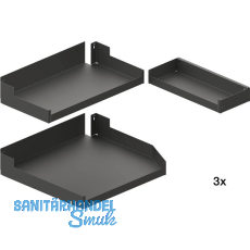 PEKA Einh�ngetablar-Sets Liro 600-1900 rechts Pleno Maxi Plus Anthrazit