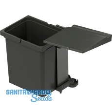 VS ENVI Single Einbau-Abfallsammler KB 450 mm 15,5 Liter Kunststoff Lava