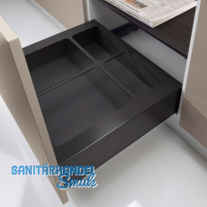 NINKA eins2vier Abdeckrahmen KB 600 mm Stahl dunkelgrau NINKA eins2vier Abdeckrahmen KB 600 mm Stahl dunkelgrau