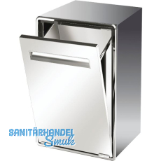 RONDA Abfall-Kippbehälter AU51IN 38 Liter mit Brandschutzdeckel Edelstahl RONDA Abfall-Kippbehälter AU51IN 38 Liter mit Brandschutzdeckel Edelstahl