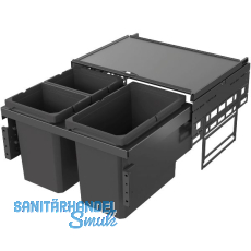 VS ENVI Space Abfalltrennsystem KB 600 mm 2 x 10/1x 22 Liter Lava VS ENVI Space Abfalltrennsystem KB 600 mm 2 x 10/1x 22 Liter Lava