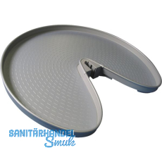 NINKA 3/4-Kreis Schwenkboden ProArc KB 800 mm Kunststoff Alugrau NINKA 3/4-Kreis Schwenkboden ProArc KB 800 mm Kunststoff Alugrau