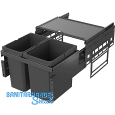 VS ENVI Space S Abfalltrennsystem KB 500 mm 12/15,5 L Lava