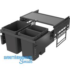 VS ENVI Space S Abfalltrennsystem KB 600 mm 15,5/2 x 75 L Lava VS ENVI Space S Abfalltrennsystem KB 600 mm 15,5/2 x 75 L Lava