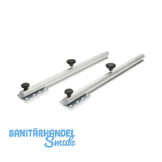 Tischplattenverl�ngerung Tiver, Alu chrom eloxiert