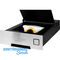RITTER Einbau-Sockelsauger SES 10 Edelstahl-Optik RITTER Einbau-Sockelsauger SES 10 Edelstahl-Optik