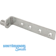 JUNIE Drehlager gerade 93 x 20 mm, Zapfen � 10 mm x 12 mm, Stahl blau verzinkt