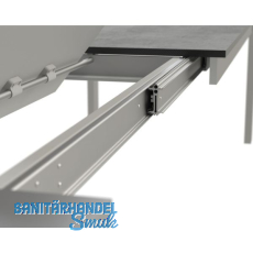 Ausziehtischf�hrung ALU 77 FRONTSLIDE, Einbaul�nge 1315 mm, Auszugsweg 1236 mm