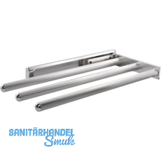 Geschirrtuch-Auszug Pluto 3-armig 325 mm Alu eloxiert gl�nzend
