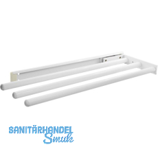 Geschirrtuch-Auszug Pluto 3-armig 444 mm Alu Weiß Geschirrtuch-Auszug Pluto 3-armig 444 mm Alu Weiß