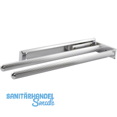 Geschirrtuch-Auszug Pluto 2-armig 442 mm Alu eloxiert glänzend Geschirrtuch-Auszug Pluto 2-armig 442 mm Alu eloxiert glänzend