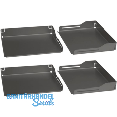 PEKA Einhängetablar-Set Libell 450 Magic Corner Standard Anthrazit PEKA Einhängetablar-Set Libell 450 Magic Corner Standard Anthrazit