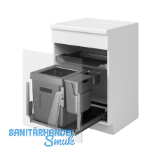 PEKA Abfallsystem Oeko Complet KB 550/600 T 490 mm Anthrazit