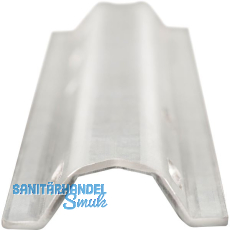 V-Leiste L�nge 900mm, Breite 60mm, Nuttiefe 16mm, Stahl verzinkt
