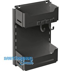 PEKA Mehrzweckregal Sesam Mini, Stahlblech Anthrazit