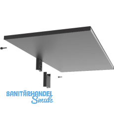 PEKA Metalltablar 850 x 400 mm Pecasa Stahlblech mit Feinstruktur schwarz PEKA Metalltablar 850 x 400 mm Pecasa Stahlblech mit Feinstruktur schwarz