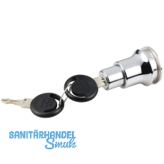 SISO Zylinder-Druckschloss 907 verschiedensperrend, Zamak verchromt poliert SISO Zylinder-Druckschloss 907 verschiedensperrend, Zamak verchromt poliert