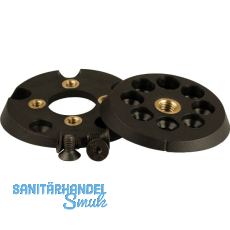 SISO Tischfu�befestigung Twist'n Turn Kunststoff schwarz