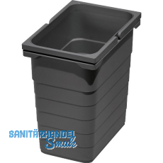 NINKA Abfallbehälter 8 L Dunkelgrau NINKA Abfallbehälter 8 L Dunkelgrau