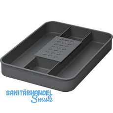 NINKA Schale Bio gro� eins2top 12/17/26/32 Liter Dunkelgrau