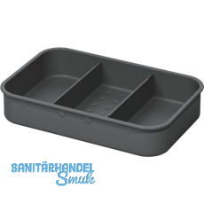 NINKA Schale klein eins2top 4,2L/5,5/8L Liter Dunkelgrau