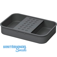 NINKA Schale Bio klein eins2top 4,2/5,5/8 Liter Dunkelgrau NINKA Schale Bio klein eins2top 4,2/5,5/8 Liter Dunkelgrau