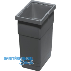 NINKA Abfallbehälter 6 Liter Dunkelgrau NINKA Abfallbehälter 6 Liter Dunkelgrau