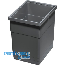 NINKA Abfallbeh�lter 13,5 Liter Dunkelgrau