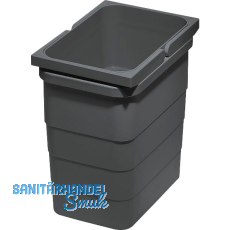 NINKA Abfallbehälter 5,5 L Dunkelgrau NINKA Abfallbehälter 5,5 L Dunkelgrau